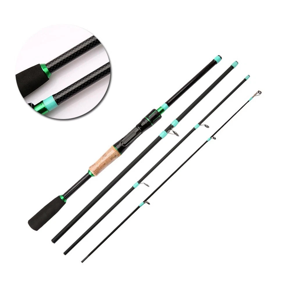Baitcasting Rod 1.65m for Small Boats (4 Section)