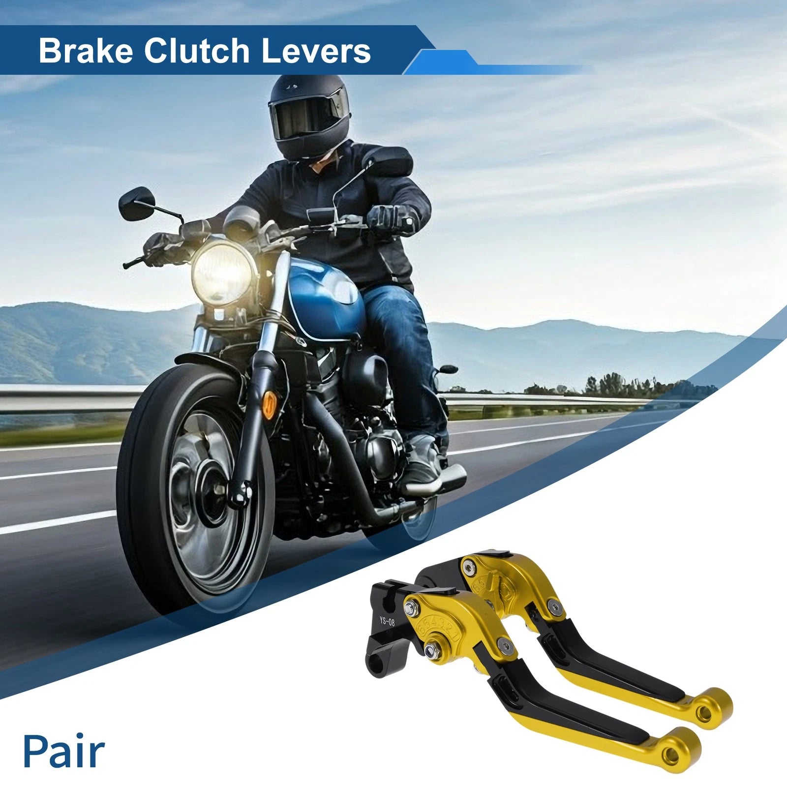 Adjustable Short Long Brake Clutch Lever for Honda CBR600RR (2007–2022)