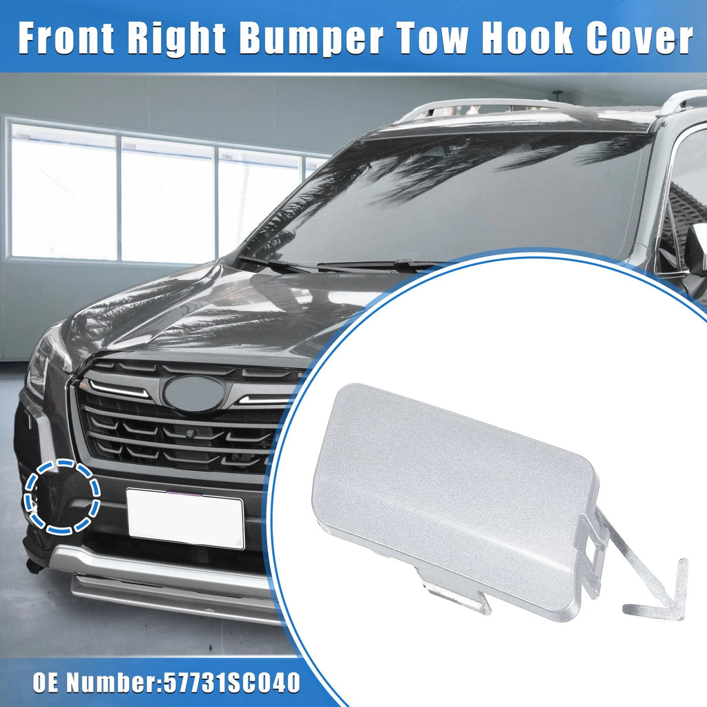 Front Right Bumper Tow Hook Cover Replacement for Subaru Forester (2009–2013)