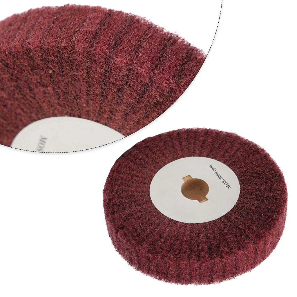 Abrasive Nylon Grinding Wheel 150mm 320# Flap Disc for Drill Chuck