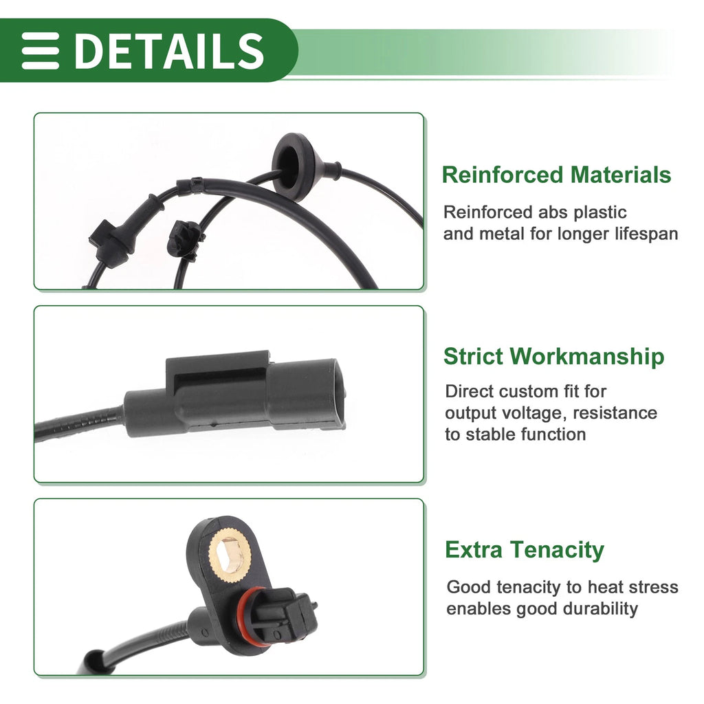 ABS Wheel Speed Sensor Replacement for Mitsubishi Outlander (2014–2016)