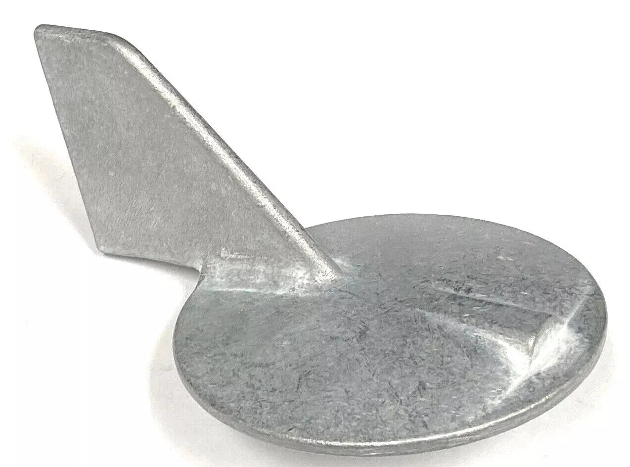Zinc Trim Tab Anode for Yamaha Outboards (Counter Rotation) 6K1-45371-02-00
