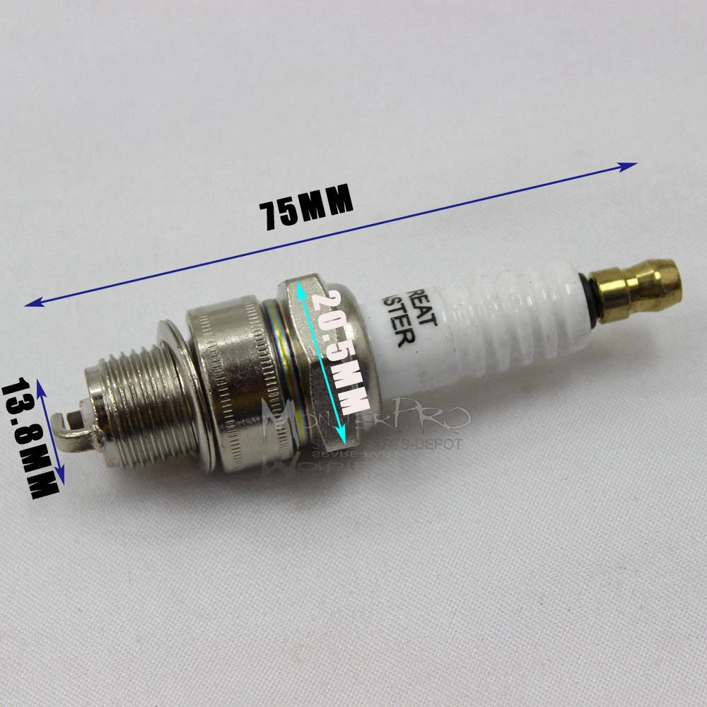 2X Spark Plug for 49cc 66cc 80cc Motorized Bicycle (Motorized Kit)