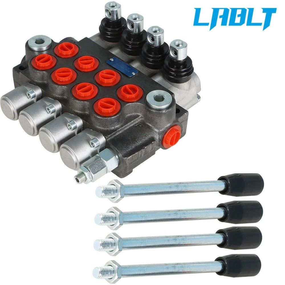 4 Spool Hydraulic Directional Control Valve 11gpm for LABLT