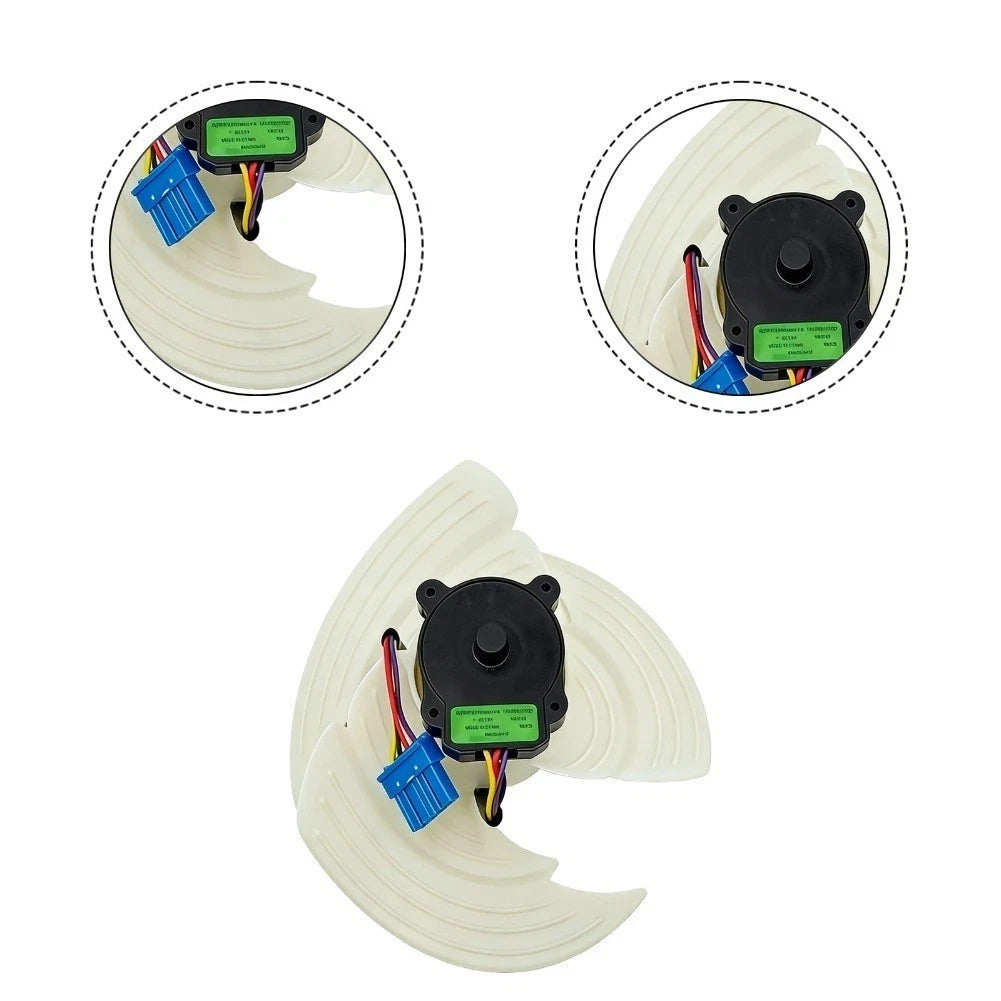 Fan Motor with Blade for Refrigerator Condenser Cooling Unit (DC12V)