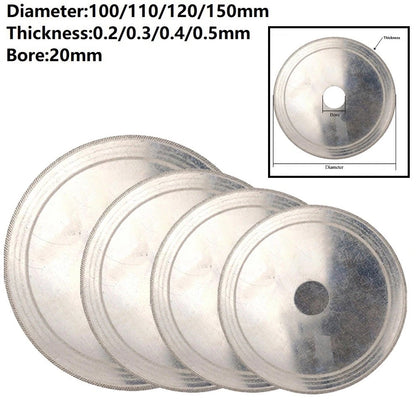 Diamond Saw Blade for Lapidary Stone Arbor Tools (Jewelry Making)