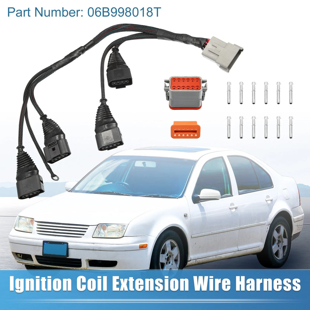 Ignition Coil Wiring Harness Replacement for Audi A4 TT VW Golf GTI Jetta (2001–2006)
