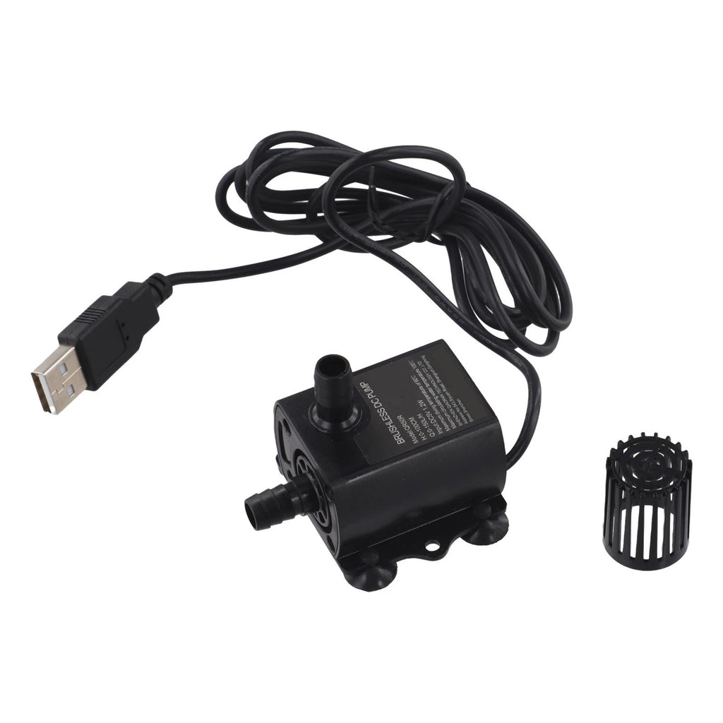 Compact USB Brushless Water Pump with Filter for Various Applications