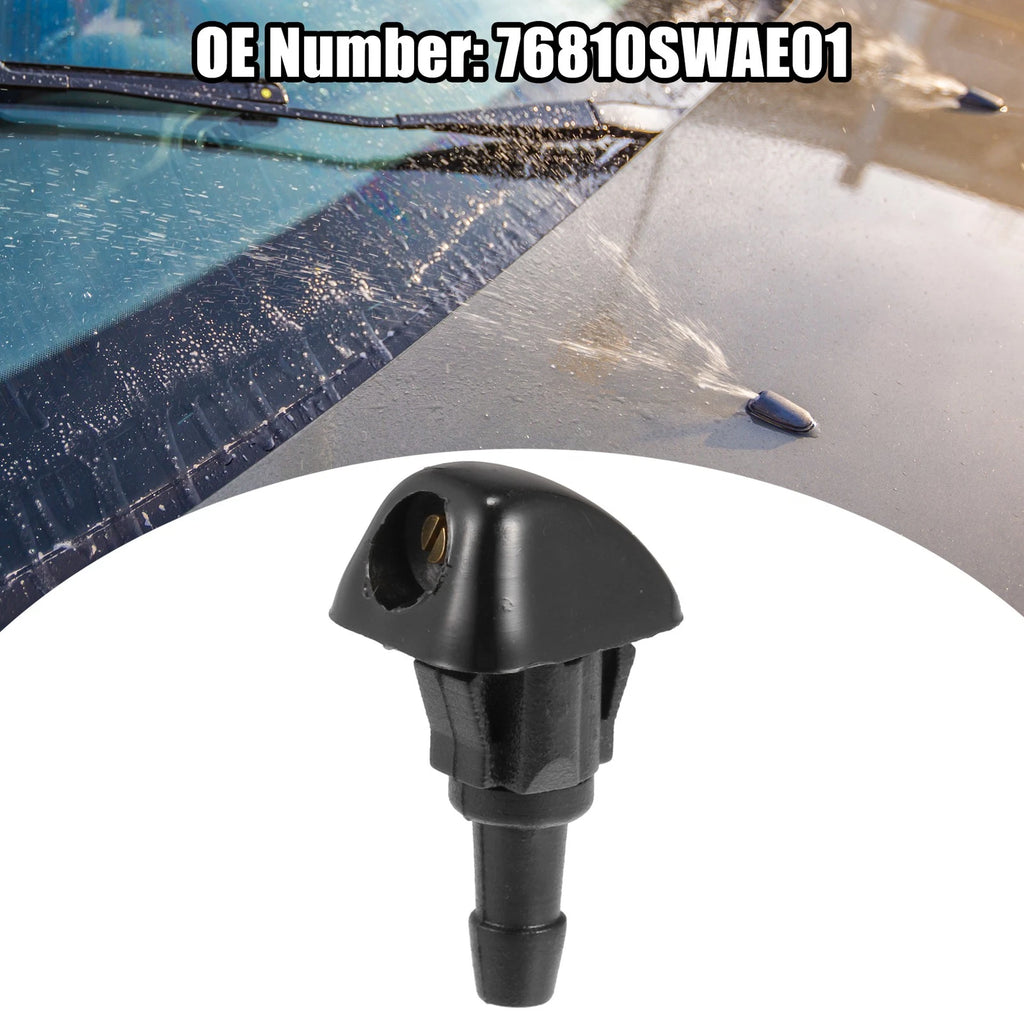 2pcs Windshield Washer Nozzle Spray Jet Replacement for Honda Civic (2012–2016)