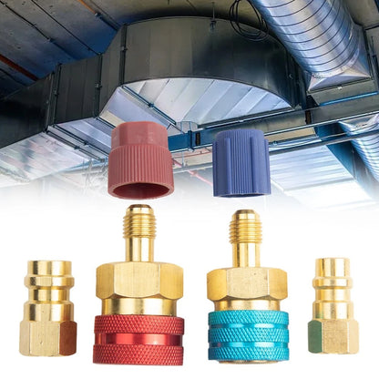 R1234yf to R134a Coupler Adapter Conversion Kit