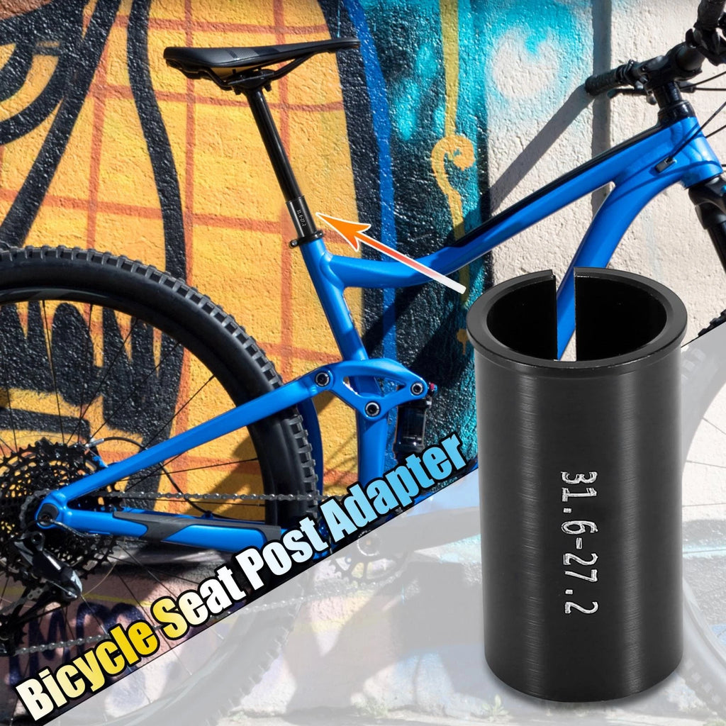 Bicycle Seat Post Adapter 27.2 31.6mm Replacement Sleeve for Universal Use (All)