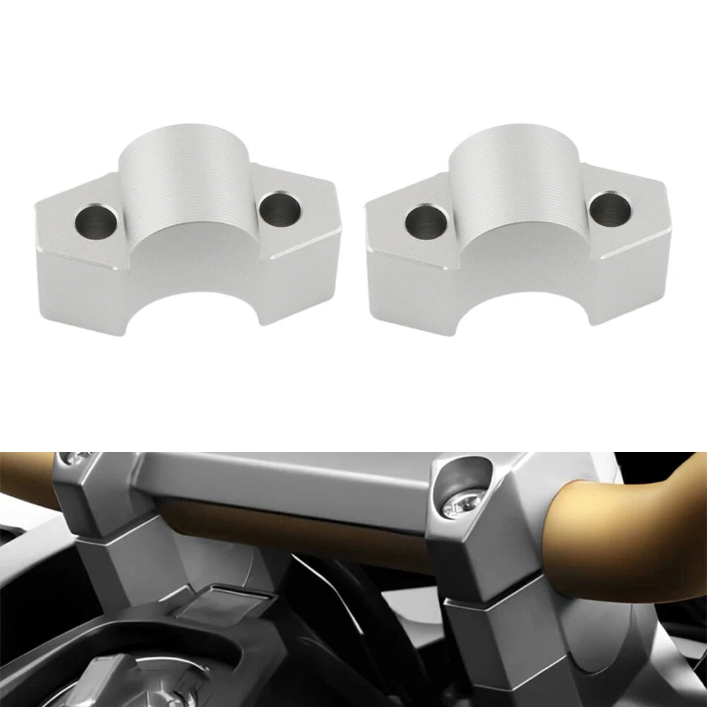 2X Handlebar Riser Clamp Mount Adapter for Honda ADV 150 160 (2017–2026)