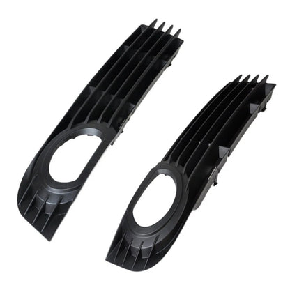 2X Front Fog Light Bumper Grille for Audi A8 Quattro (2006–2008) 4E0807681 Black