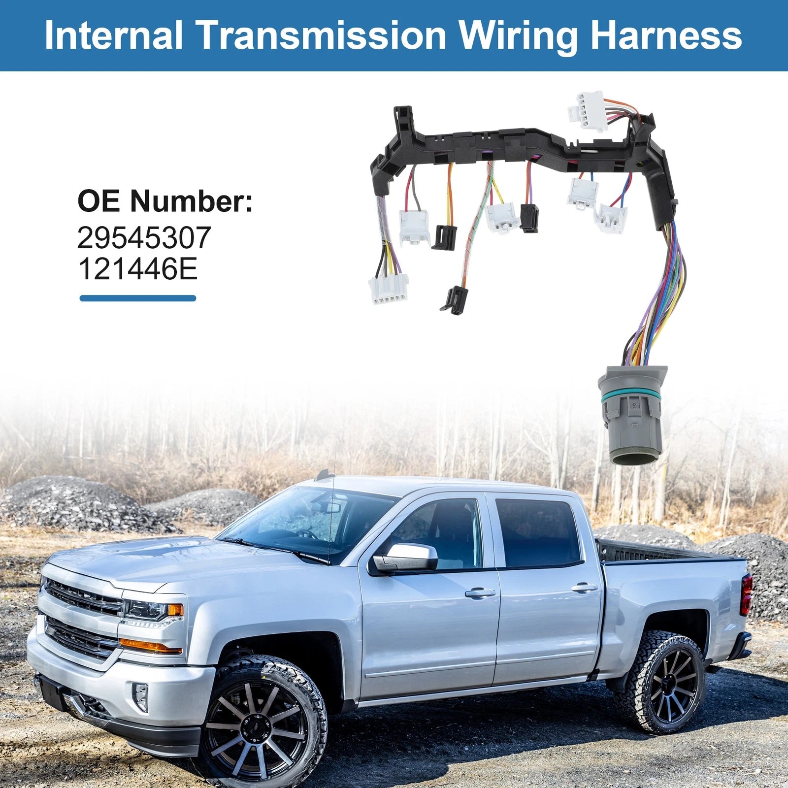 Transmission Wiring Harness Replacement for Chevy Silverado 2500 3500 (2011–2019)
