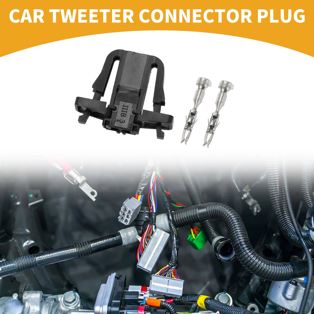 2 Pin Car Tweeter Connector Plug for Audi (No. 3B0972702)