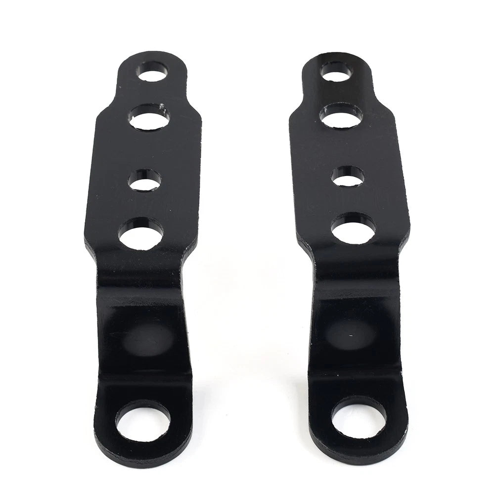Universal Rearview Mirror Bracket Extension for Spotlight - Black