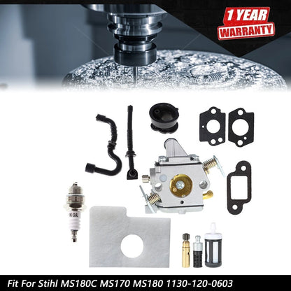 Carburetor Air Filter Tune Up Kit for Stihl MS180C MS170 MS180 (1130-120-0603)