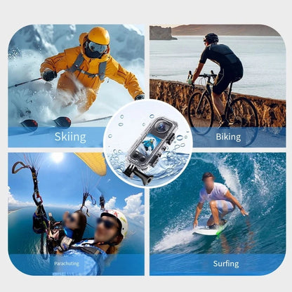 60 Meter Diving Housing Case for Insta360 X5 (Waterproof, Tempered Glass)