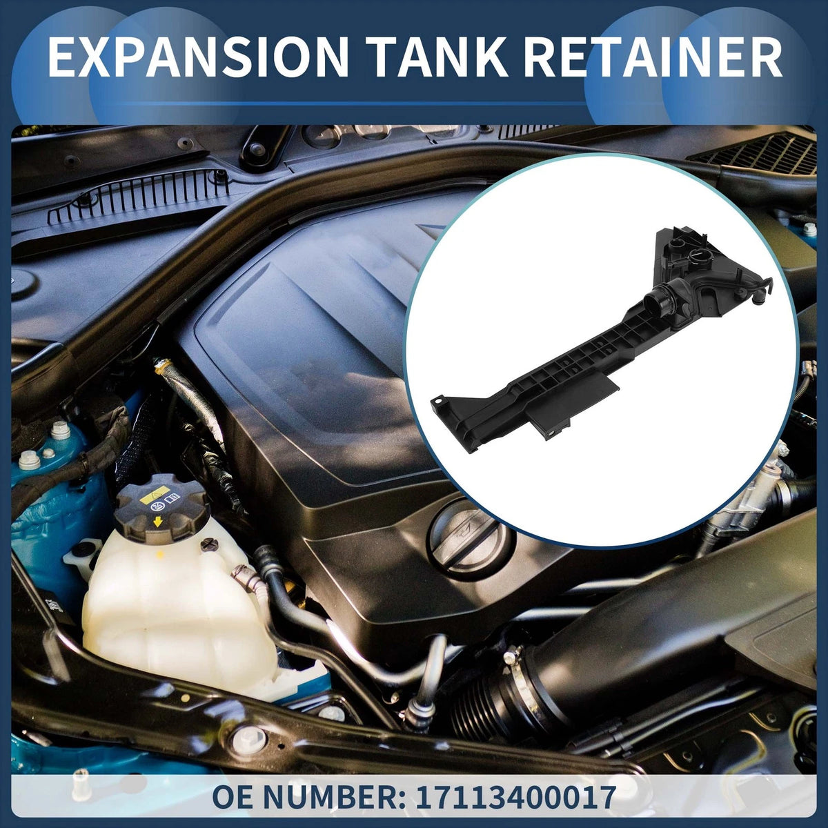 Transmission Coolant Tank Mounting Plate for BMW X3 (2004–2010)
