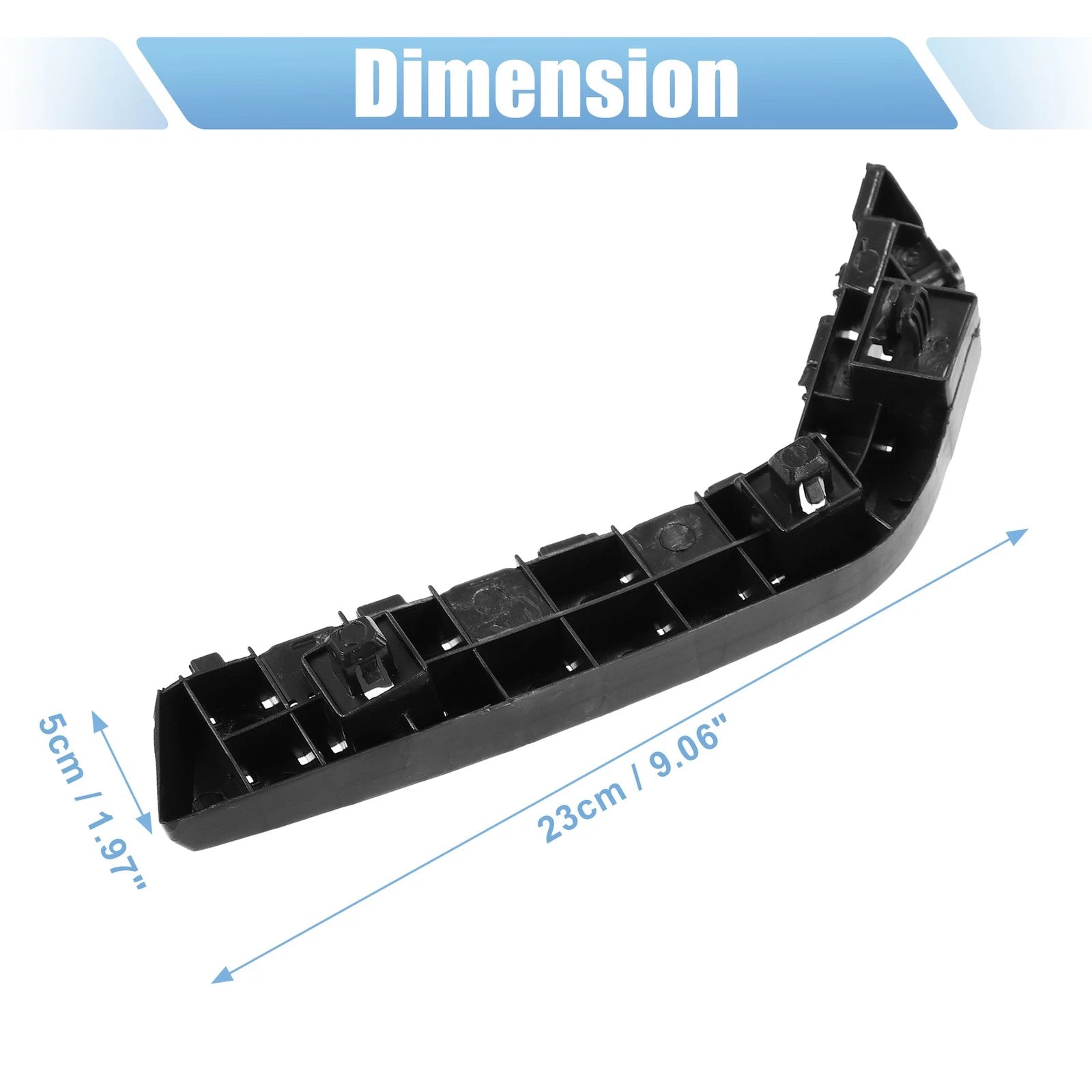 Front Bumper Brackets Pair Replacement for Honda Civic 2016 (2016–2021)