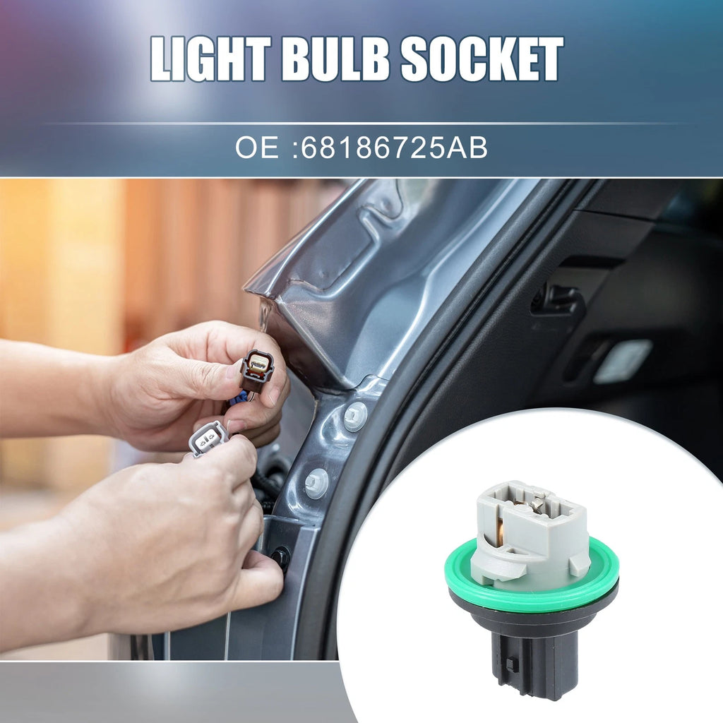 Rear Brake Taillamp Light Bulb Sockets for Dodge Dart (2013–2016)