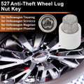 Wheel Lock Lug Nut Key Socket Replacement for Volkswagen Touareg (2004–2018)