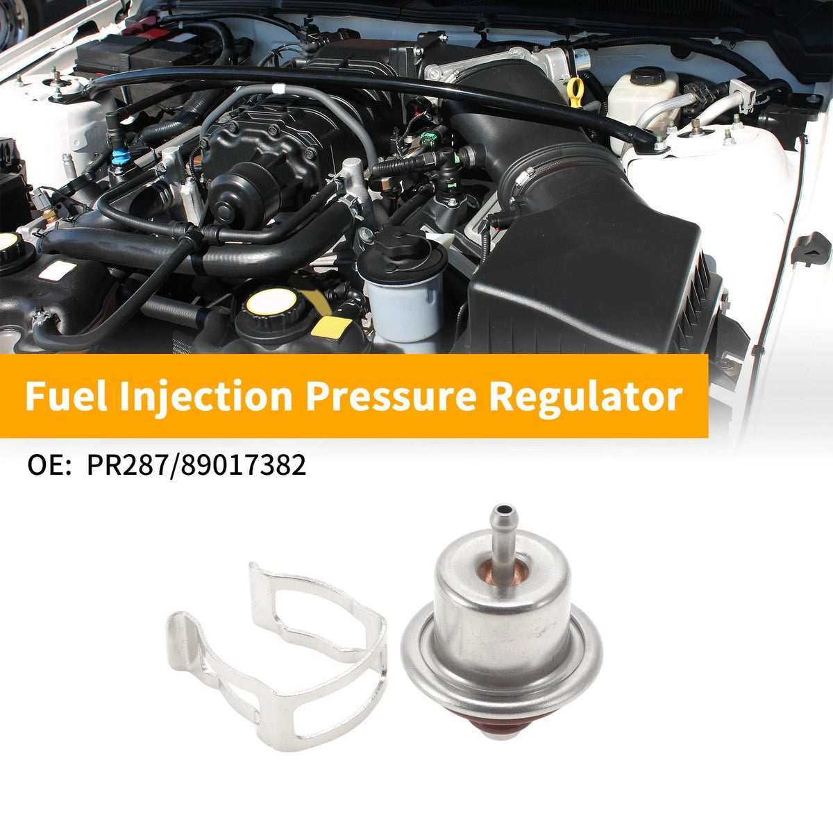 Fuel Pressure Regulator Replacement for Chevrolet Tahoe (2002–2005) 20-70 psi