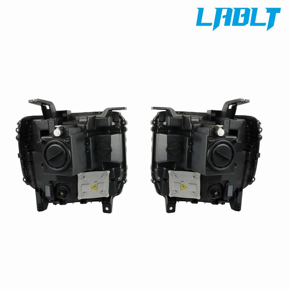 HID Projector Headlight Pair for GMC Sierra 1500 (2016–2018)