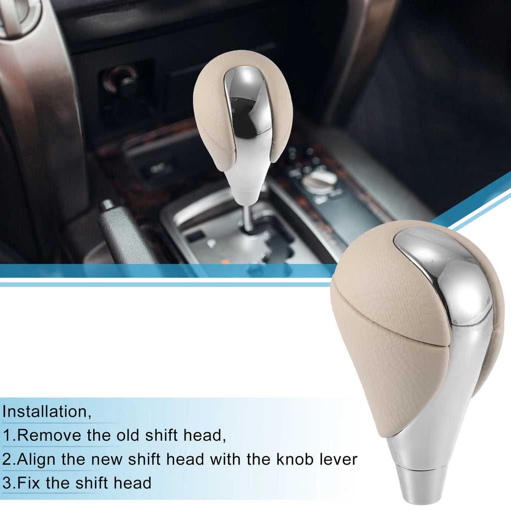 Gear Shift Knob for Lexus Toyota (Beige)