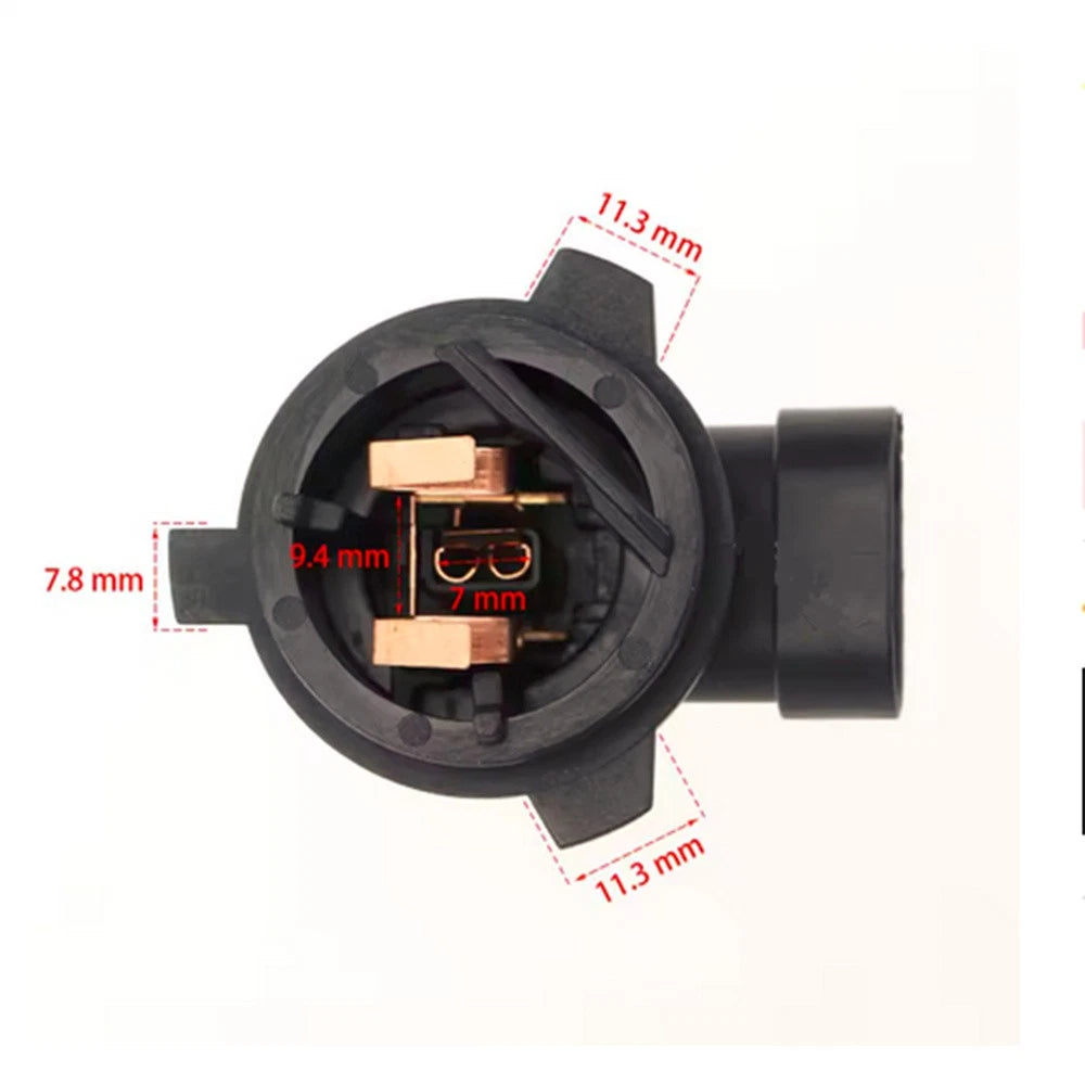2X H1 Bulb Socket for Citroen Elysee (2002–2007)