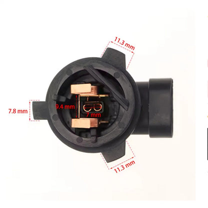2X H1 Bulb Socket for Citroen Elysee (2002–2007)