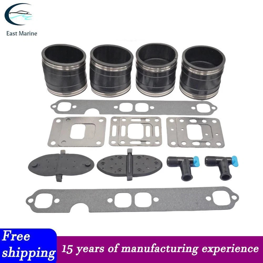 Exhaust Manifold Head Gasket for Mercruiser 200-320 V8 (27-33395, 14358)
