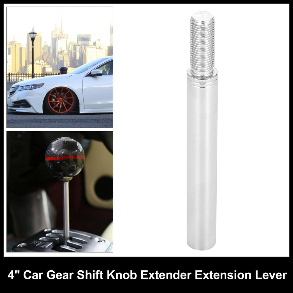 Gear Shift Knob Extender Lever for Subaru M12X1.25 (Silver Tone) (2017–2024)