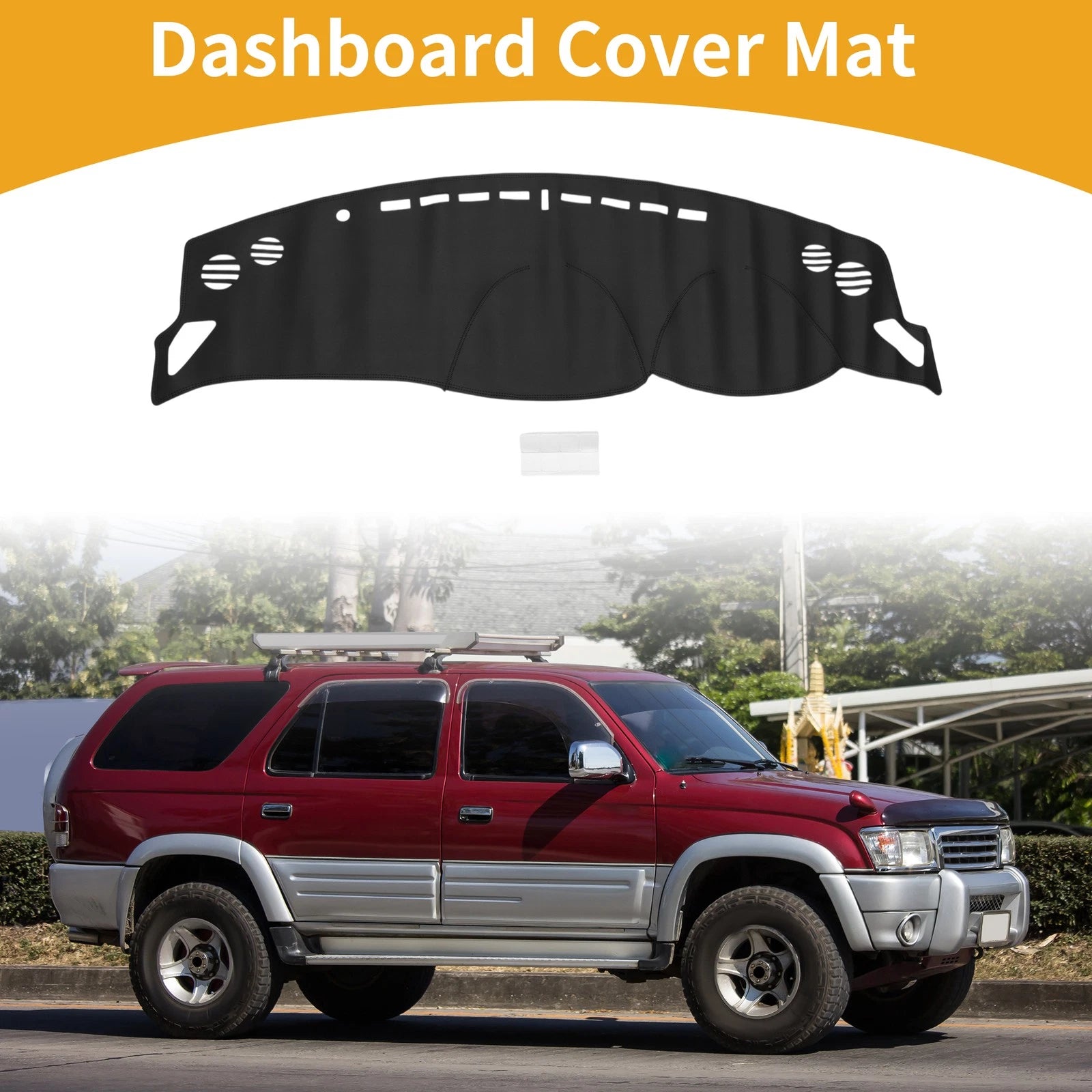 Dashboard Cover for Toyota 86 2013–2016 Black Anti-Slip