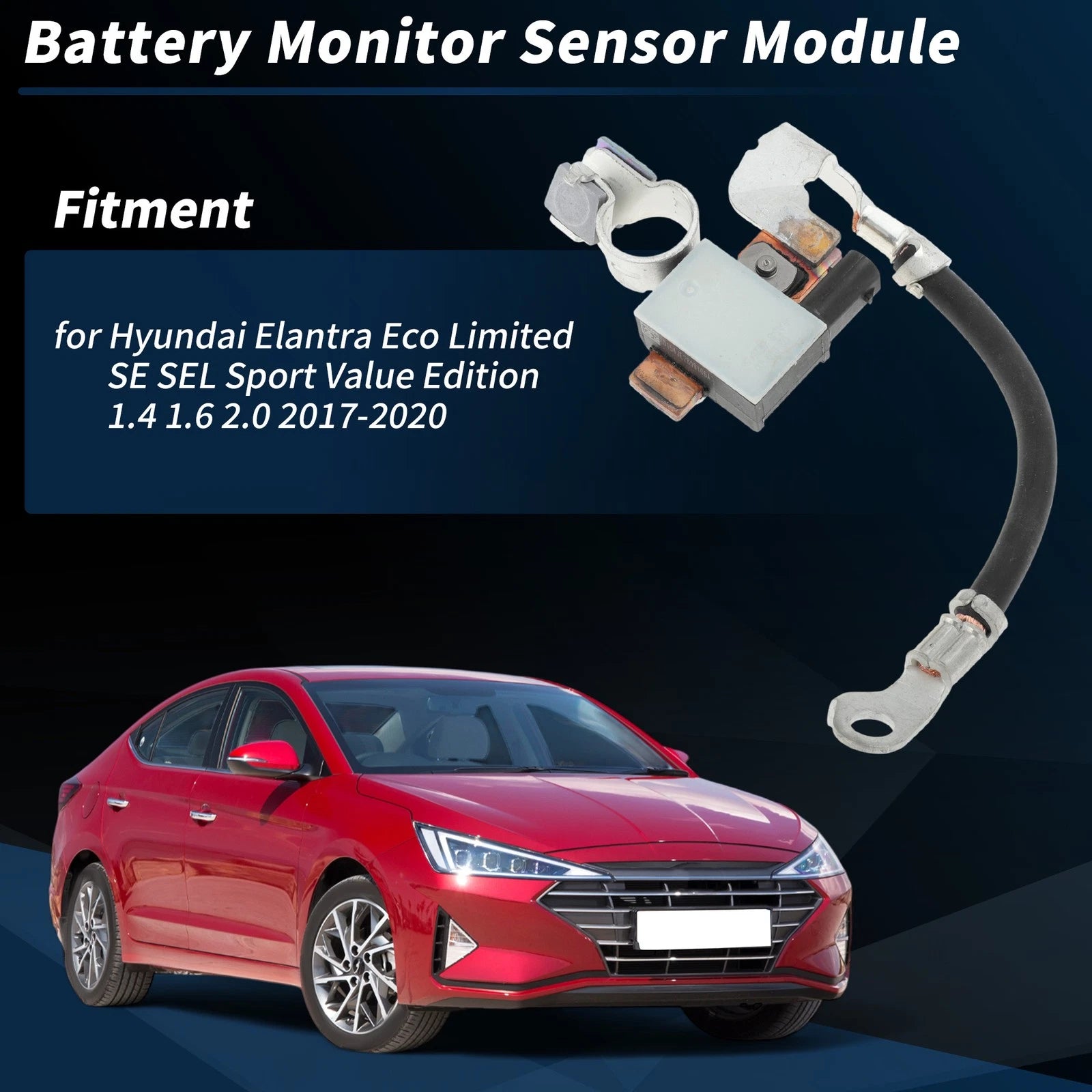Battery Current Sensor Replacement for Hyundai Elantra (2017–2020)