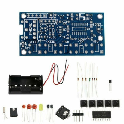 Wireless Stereo FM Radio Receiver Module PCB 76-108MHz for DIY Projects