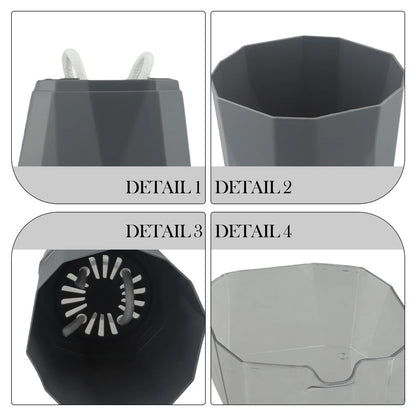 Plastic Flower Pot for Various Uses (Conveniently Sized)