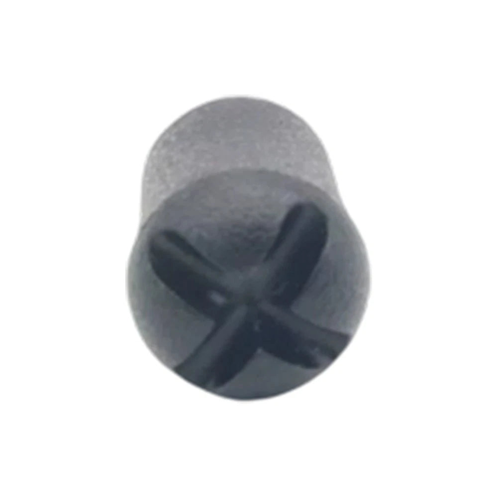 Butt End Cap for Fishing Rod DIY Repair Rubber Black (1pc)