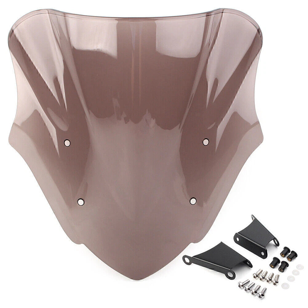 Smoke Windshield Deflector for Yamaha MT09 FZ09 (2017–2020)