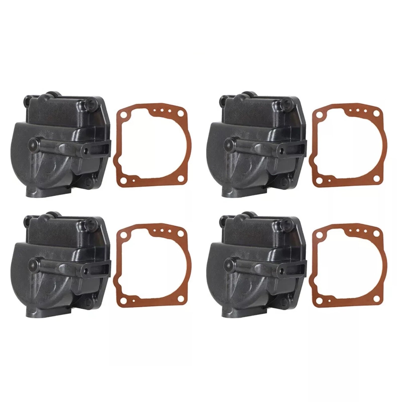 Set of 4 Carburetor Float Chamber Bowls for Johnson 90-175hp (60°) 0433000