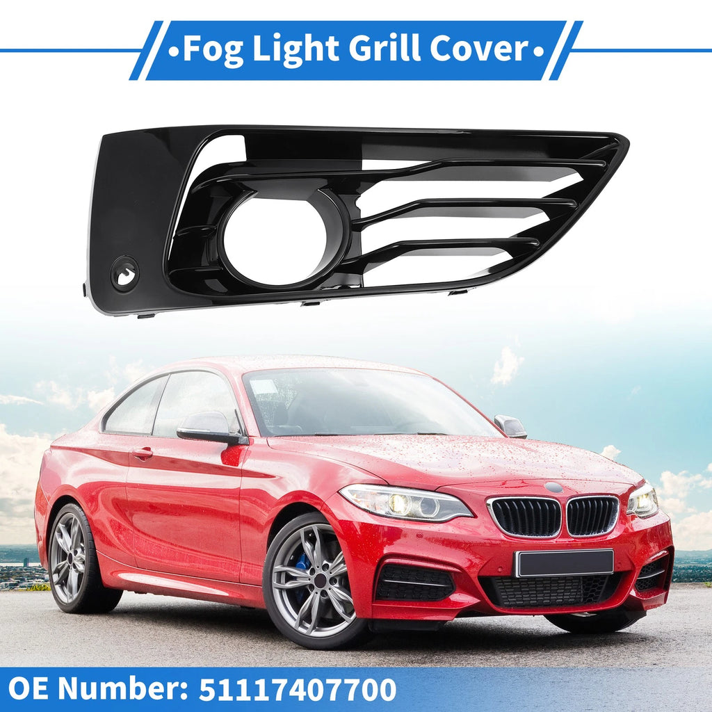 Fog Light Grill Front Right Replacement for BMW 2 Series (2017–2020)