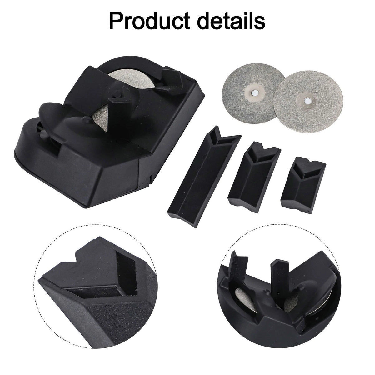Portable Electric Drill Bit Sharpener with Multi Size Holders