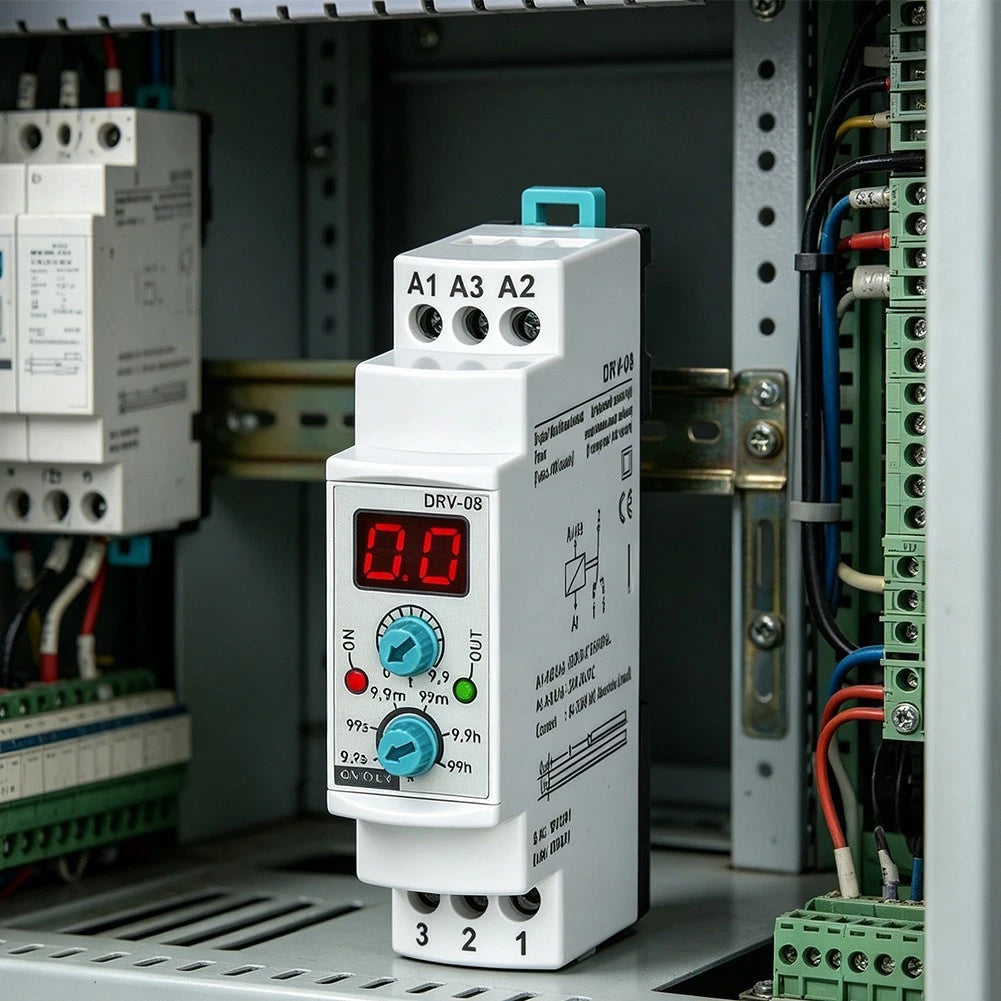 Programmable Digital Relay for Timing Applications AC220V 1NO+1NC