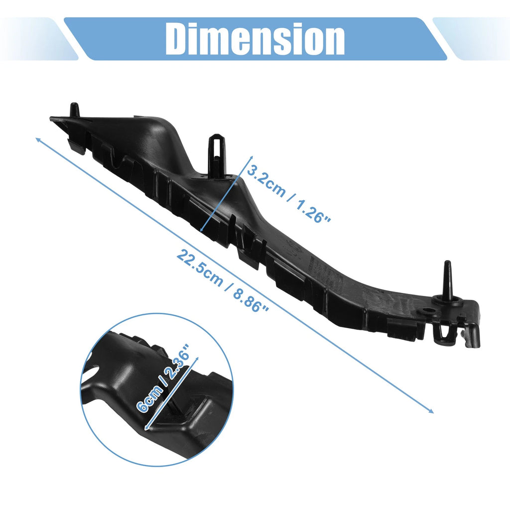 1 Pair Front Bumper Mounting Support Bracket No.BB5Z17E814B for Ford Explorer (2011–2019)
