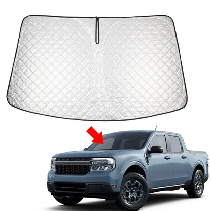 Folding Windshield Sun Shade for Ford Maverick (2022–2025)