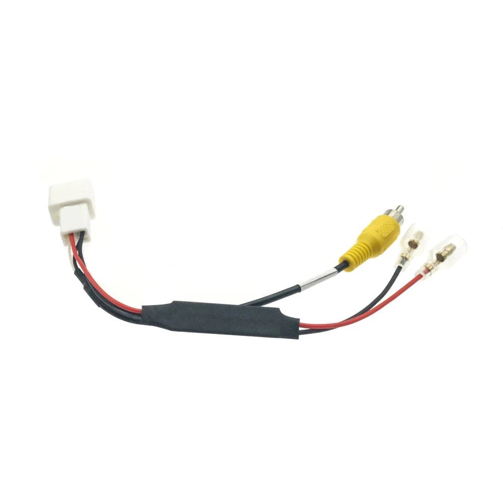 For Toyota Factory Rear View Reverse Camera Video Output Adapter Cable Plug 4pin
