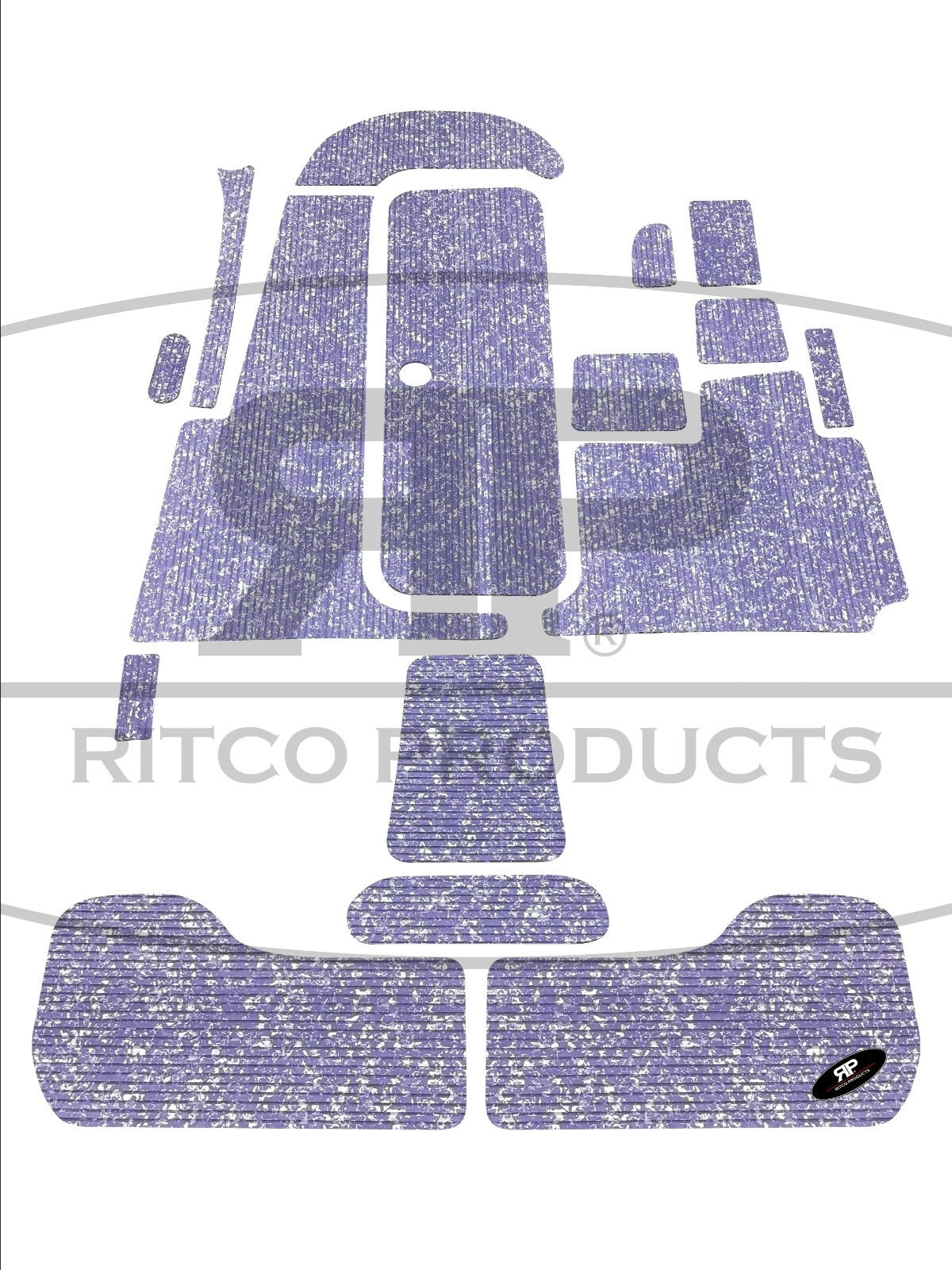 Traction Mats for Sea-Doo Speedster Jet Boat (1994–1995) Complete Kit