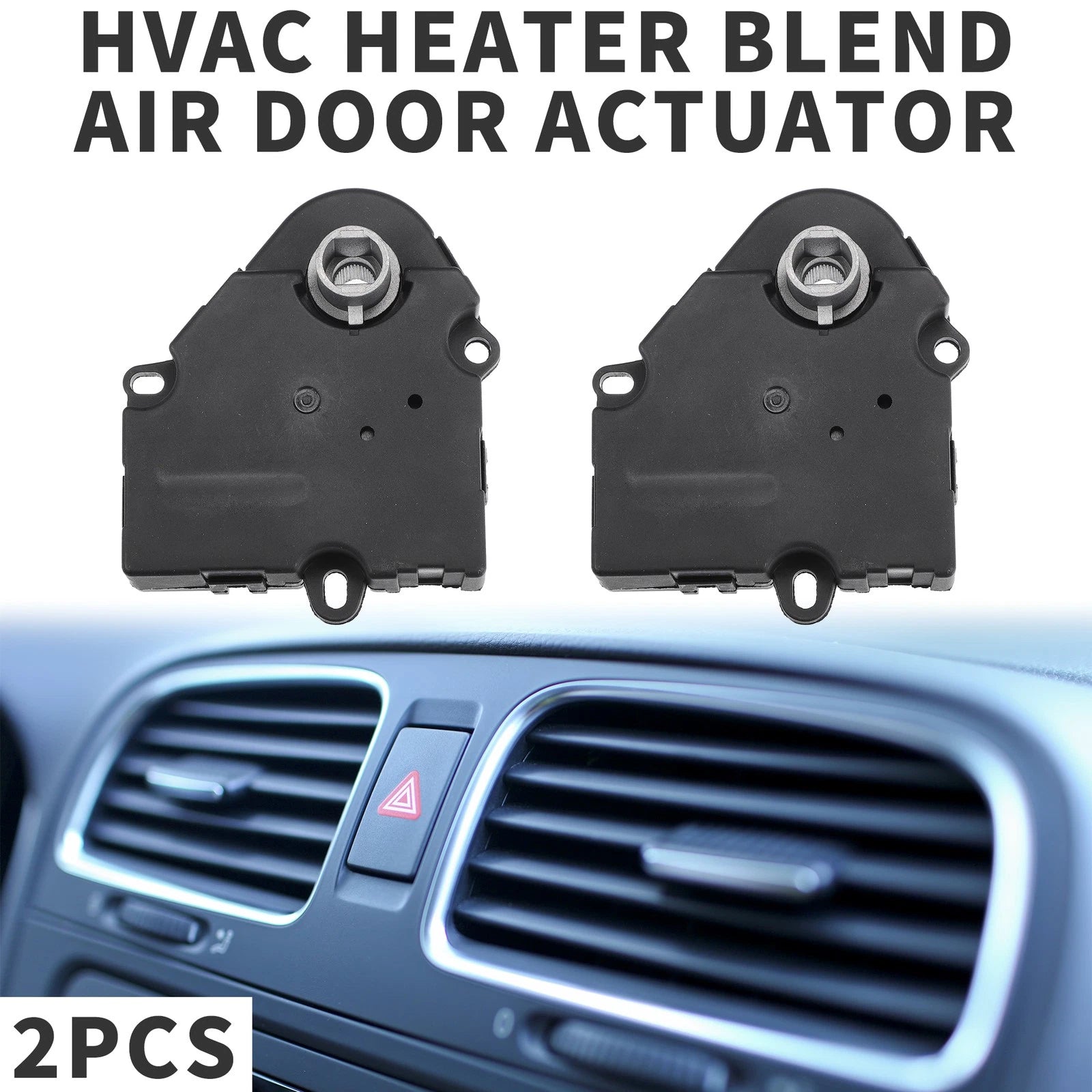 HVAC Heater Blend Door Actuator Replacement for Chevrolet Silverado 1500 (2007–2014)