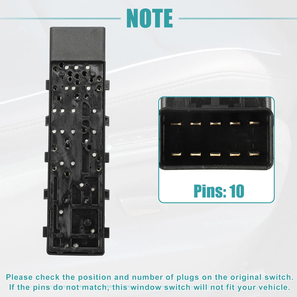 Power Seat Switch for Buick Enclave (2008–2017)