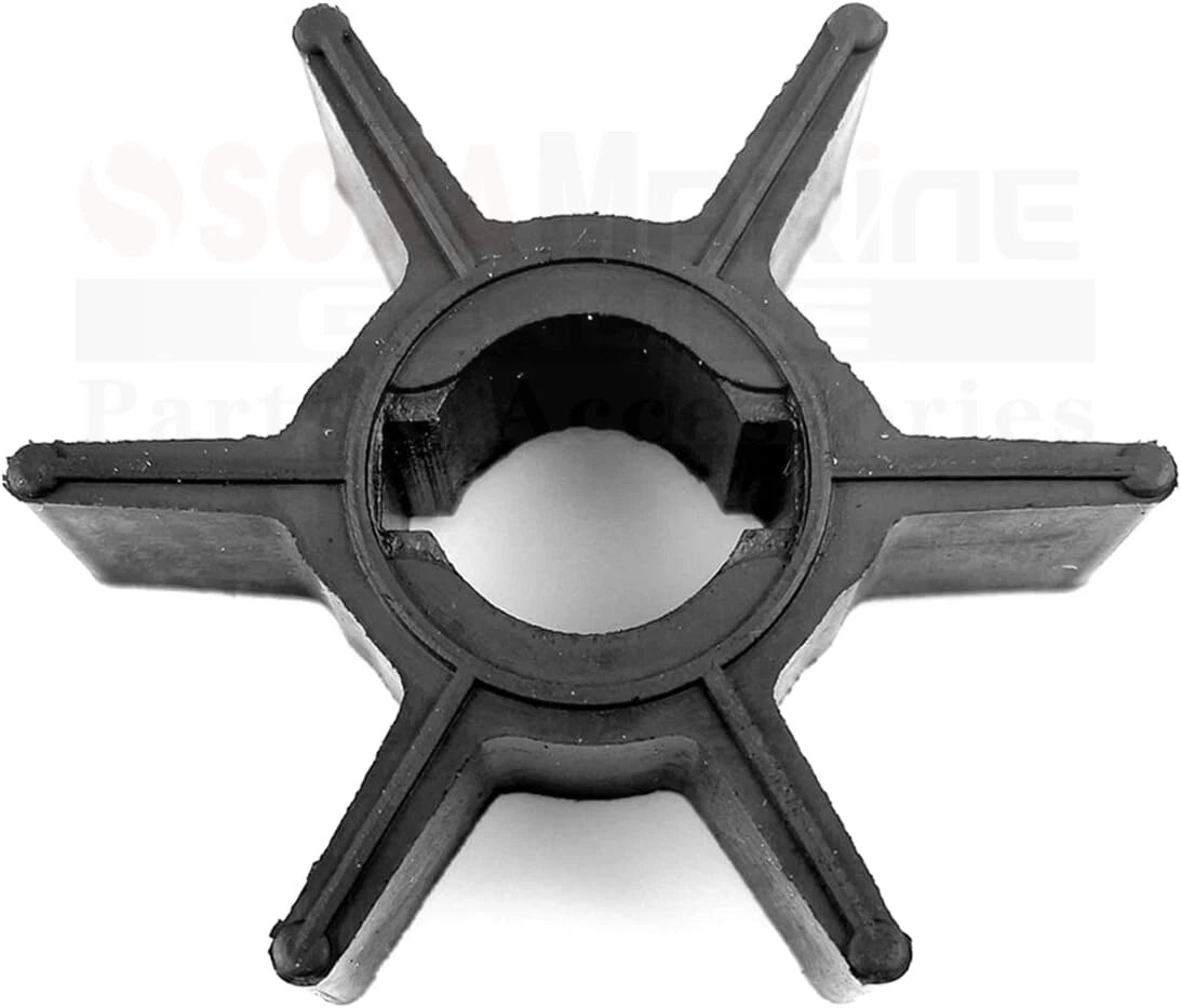 Water Pump Impeller & Key for Johnson Evinrude 2HP 2.3HP 3HP 3.3HP (N/A)